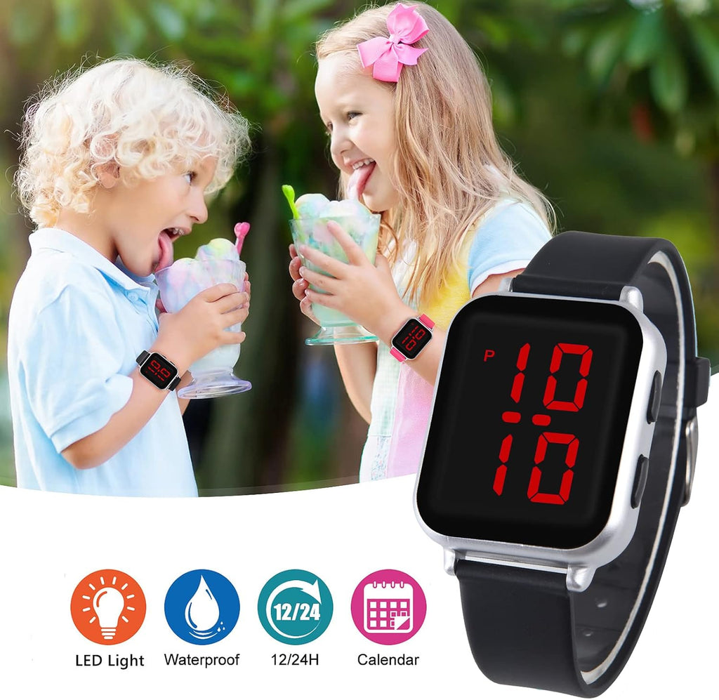 Kids Watch Girls Ages 6-8 8-10 10-12, Wrist Watches for Girls Gifts Waterproof Reloj Para Niños Niñas 6 7 8 Year Old Girl Birthday Gift