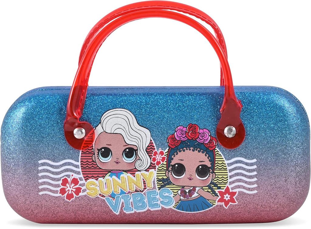 LOL Surprise Kids Sunglasses for Girls, Toddler Sunglasses with Kids Glasses Case