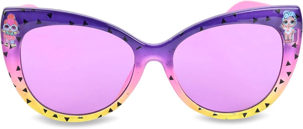 LOL Surprise Kids Sunglasses for Girls, Toddler Sunglasses with Kids Glasses Case