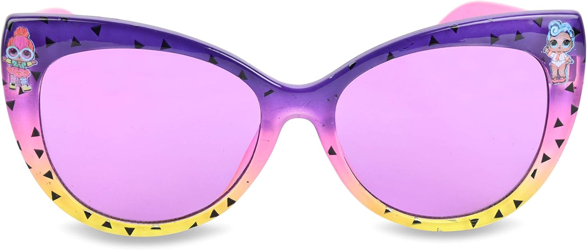 LOL Surprise Kids Sunglasses for Girls, Toddler Sunglasses with Kids Glasses Case