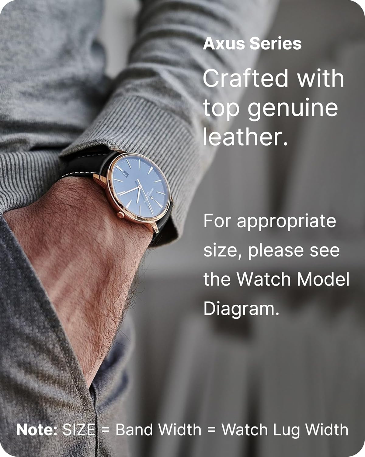Watch Band, Quick Release Leather Watch Strap for Men Women, Replacement Bands Width 14Mm 16Mm 18Mm 19Mm 20Mm 21Mm 22Mm 24Mm