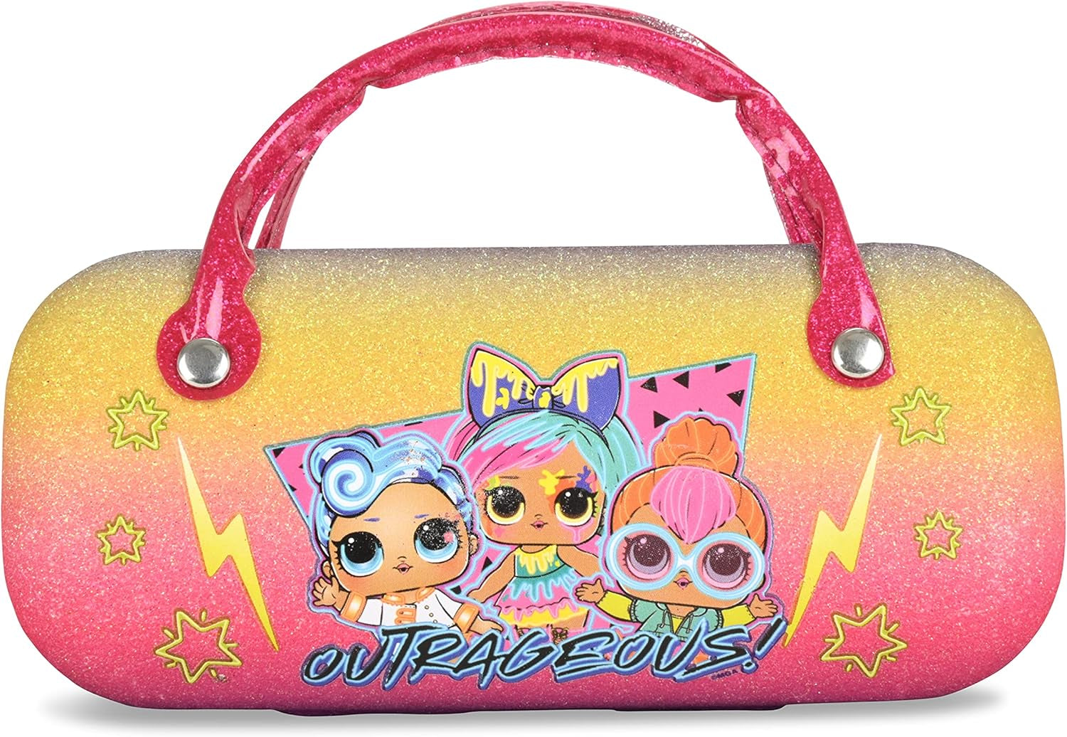 LOL Surprise Kids Sunglasses for Girls, Toddler Sunglasses with Kids Glasses Case